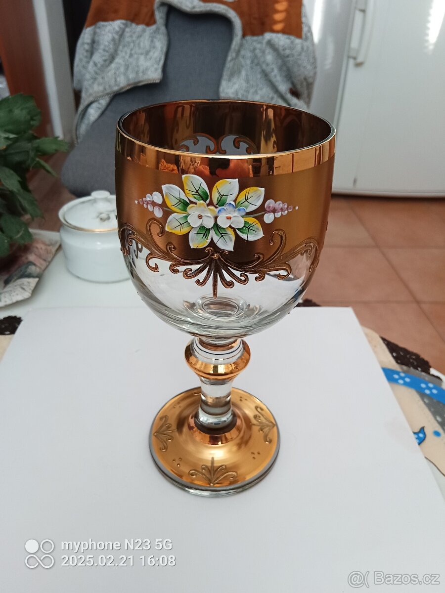 stare novoborske sklo vazy misy - 12