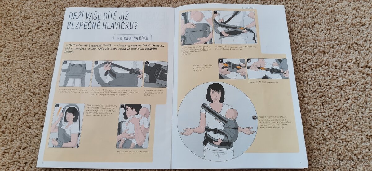 Manduca ergonomické nosítko - 12