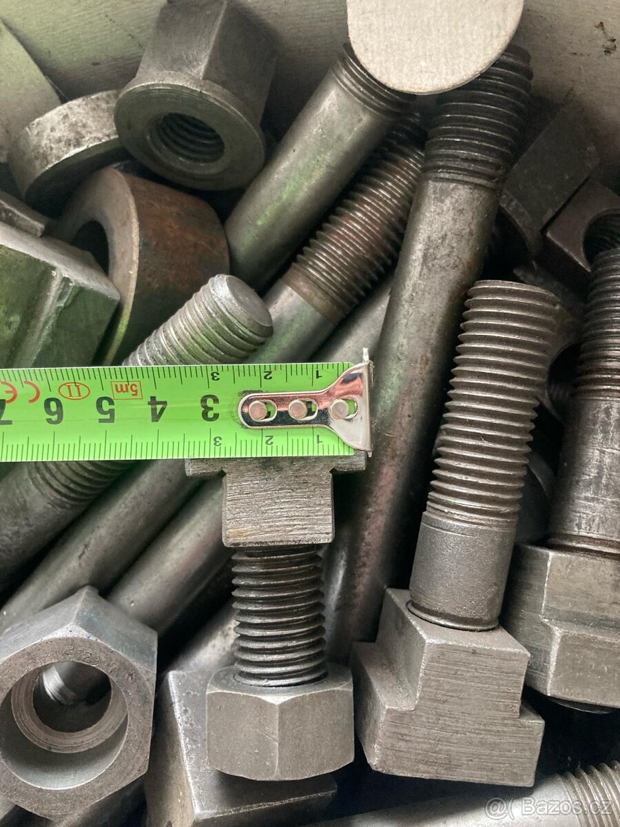 upínky - kameny - šrouby - 12