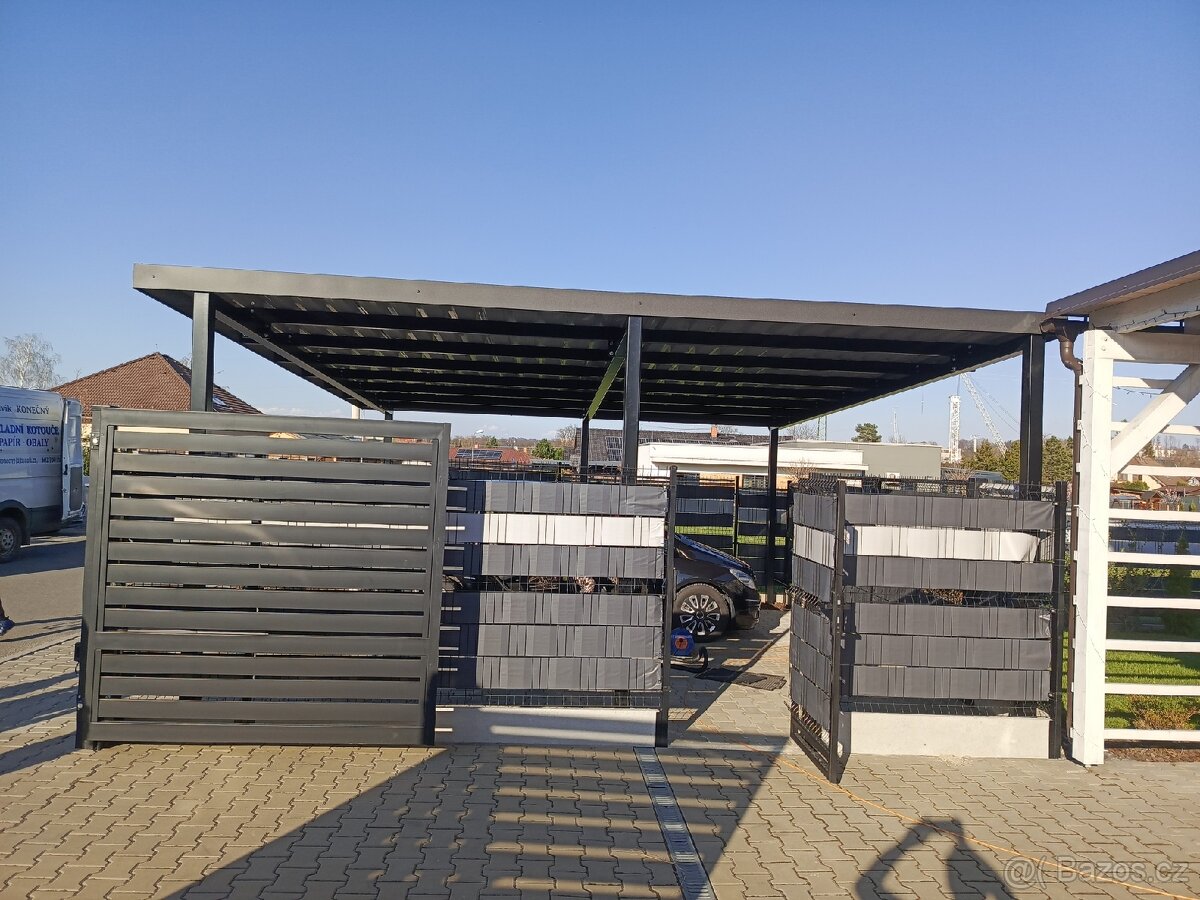 Prodám pergolu(stání pro auta) - 12