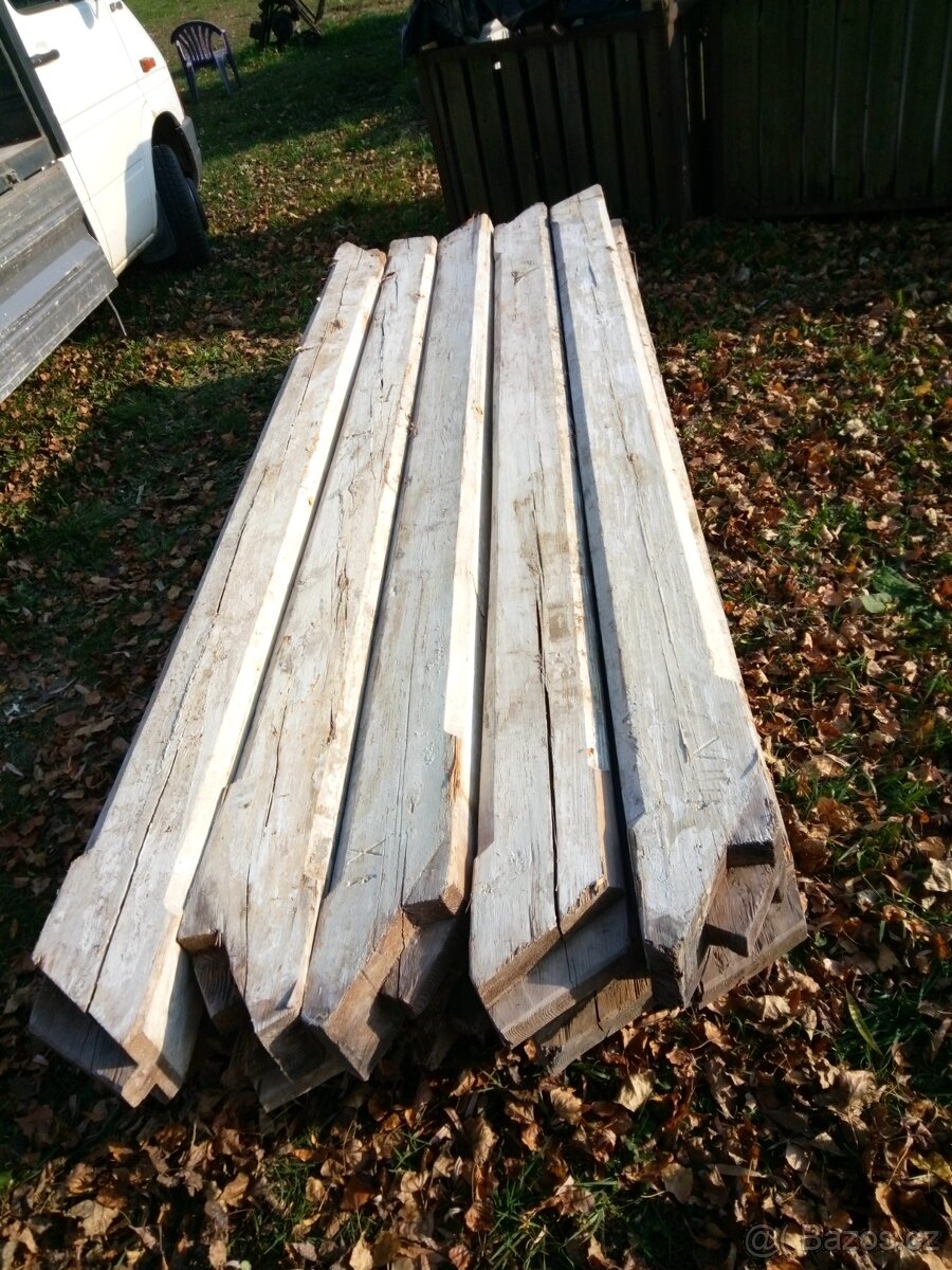 Staré tesané trámy, trámy - 12