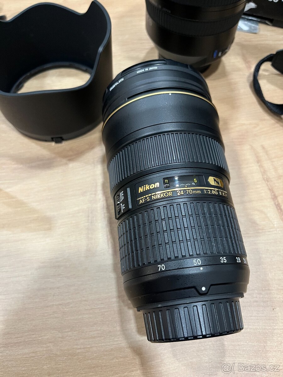 Nikon D750 tělo (full frame) + objektivy + příslušenství - 12