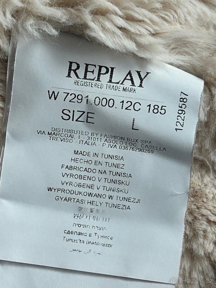 Riflová - džínová bunda- zimní - 12