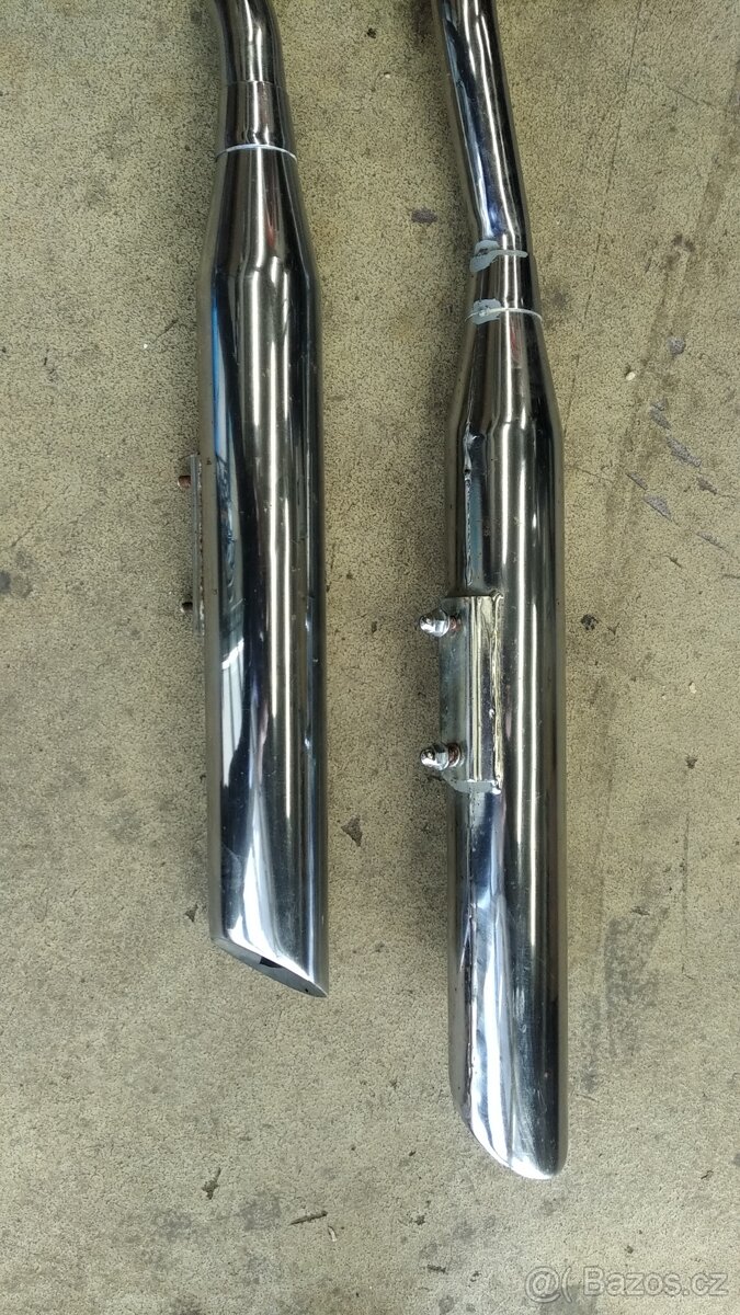 Daytona 350, SPT 350, Spider 350 výfuky - 12