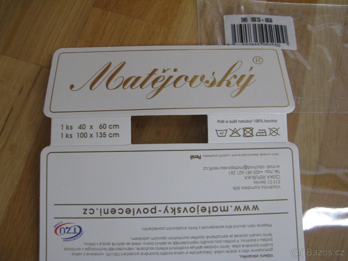 Povlečení do postýlky, pleny, bryndáky Matějovský a IKEA - 12