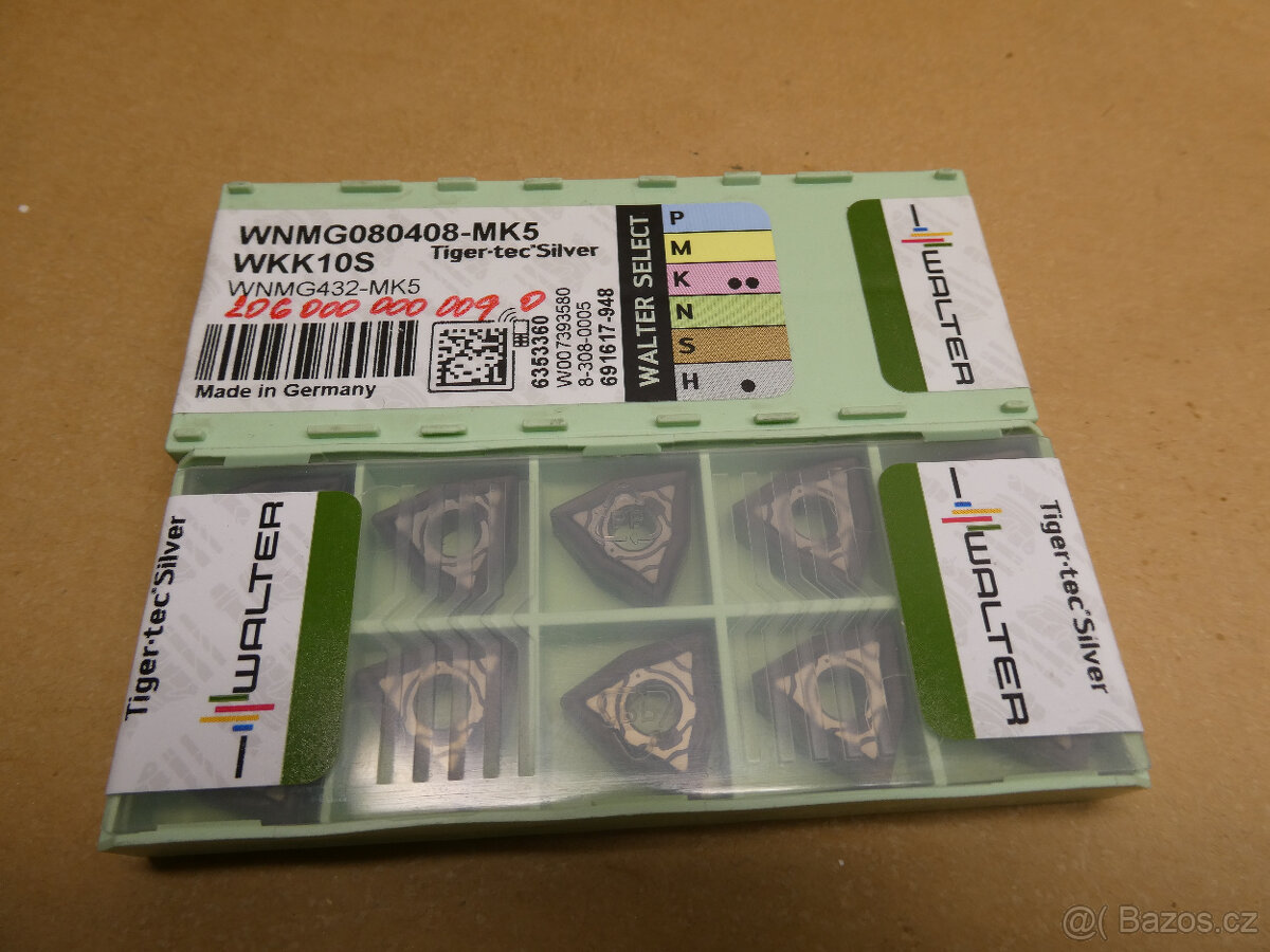 Nůž Sandvik MWLNL a destičky - 12