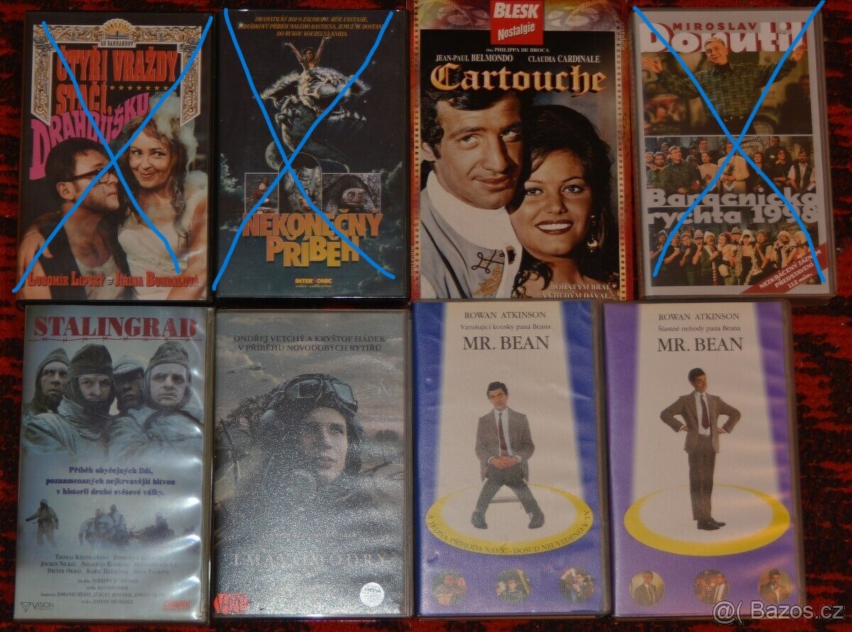 VHS videokazety a nějaká DVD - 12