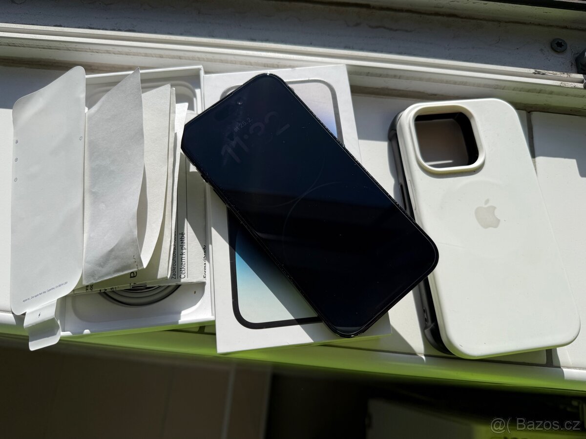 Iphone 14 pro 256 gb black černy - 12