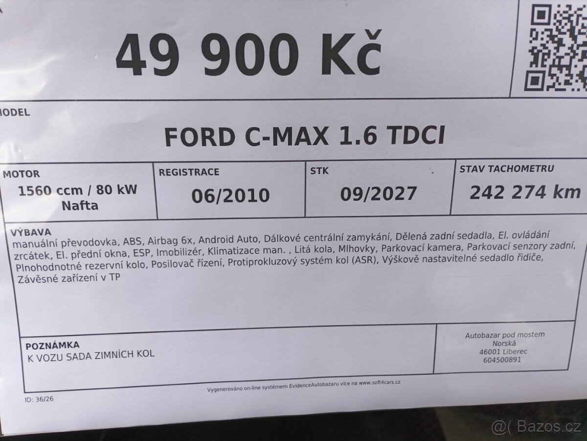 Ford C-MAX 1.6 TDCI - 12