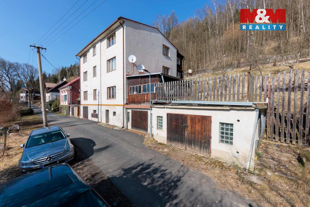 Prodej bytového domu, 305 m², Kraslice, ul. Sadová - 12