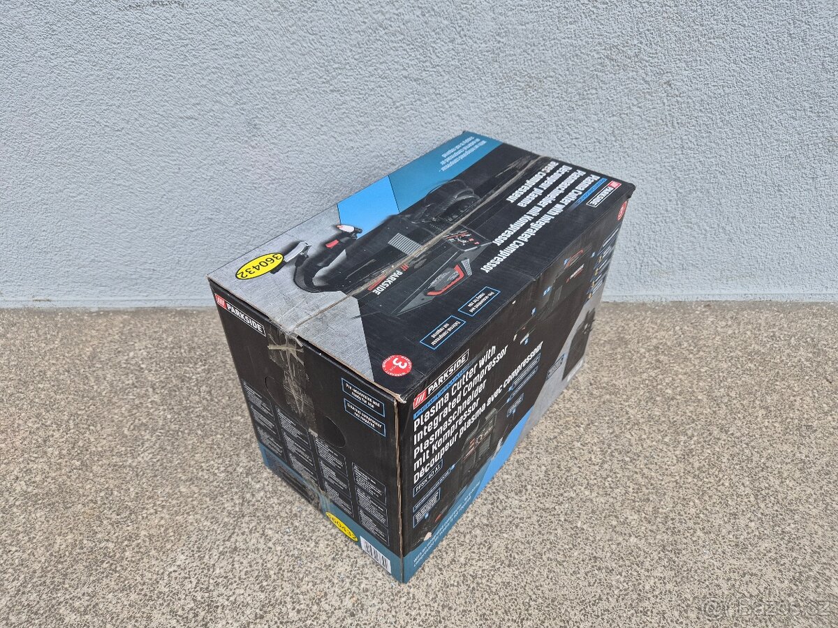 Plazmová řezačka s integrovaným kompresorem Parkside PPSK 40 - 12