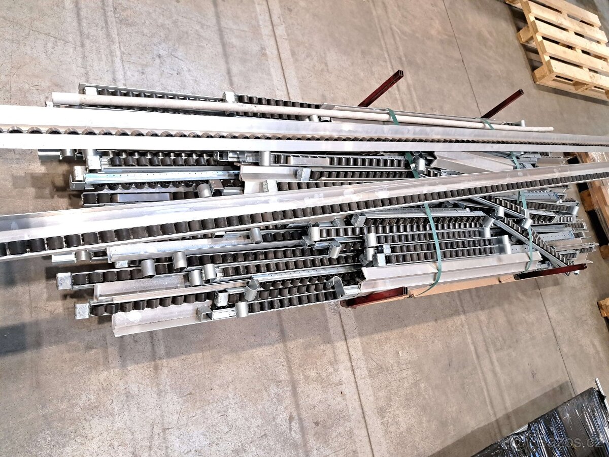 Stavebnicový Gravitační Regálový Systém / Válečkové Dráhy (F - 12