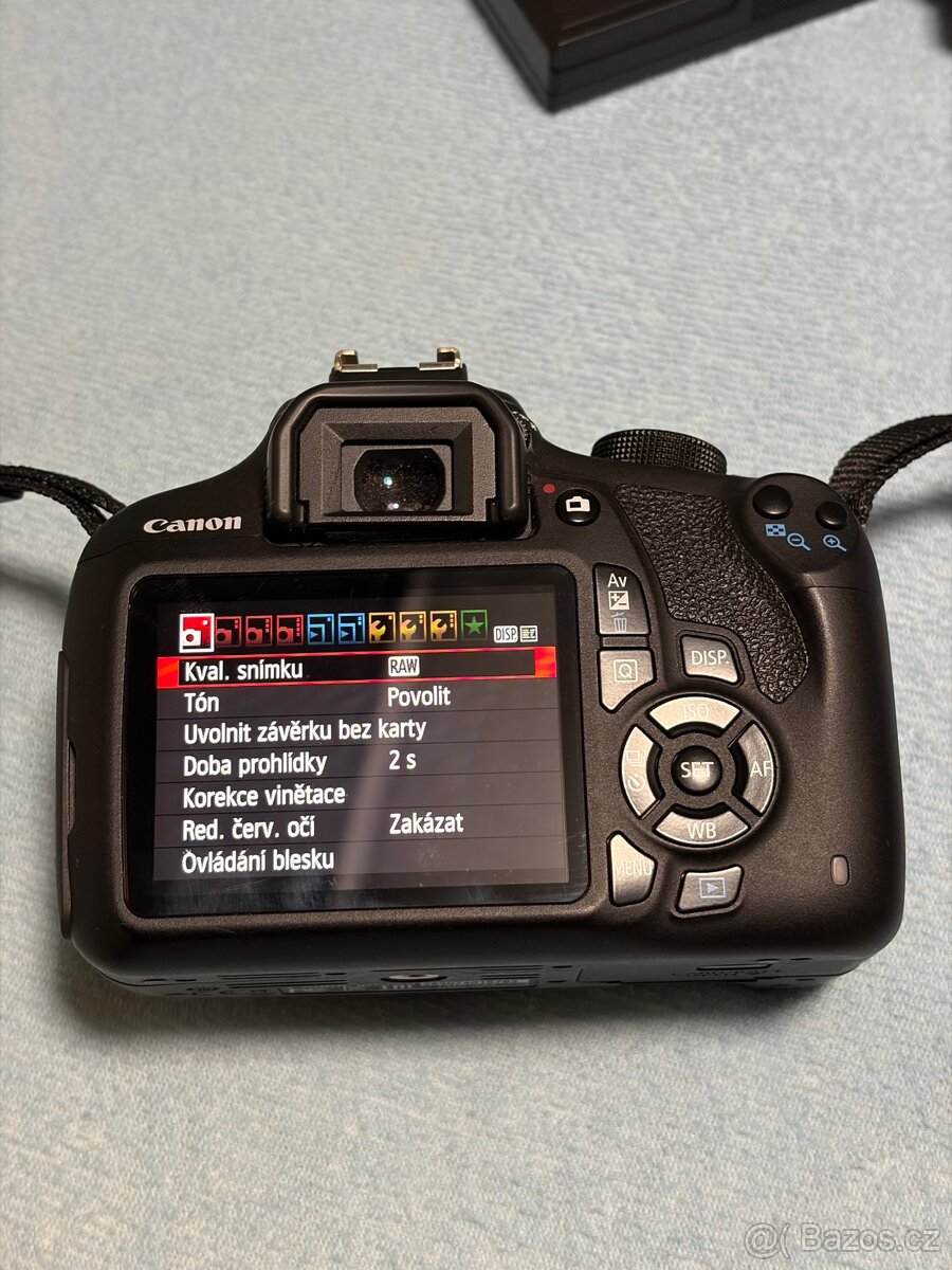 Canon 1200d+18-55mm+příslušenství - 12