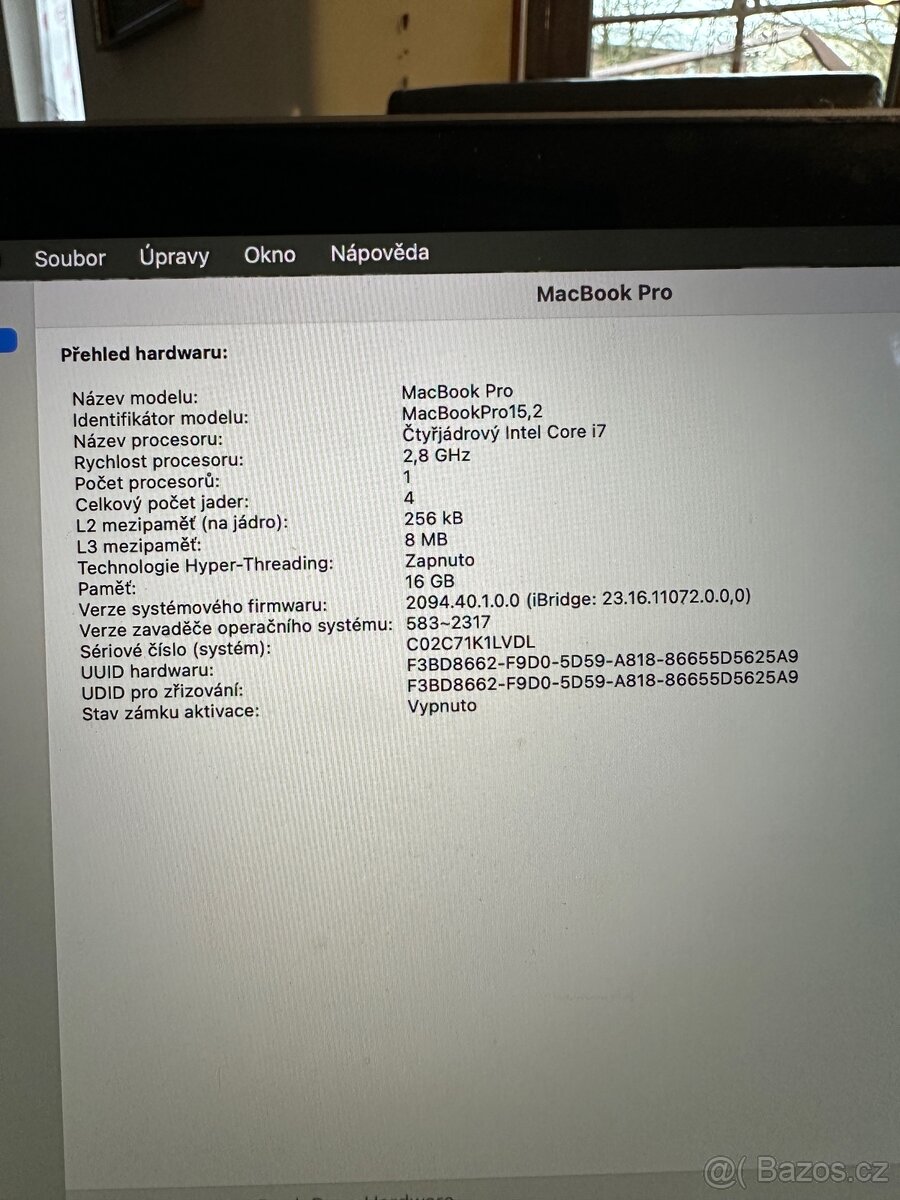 MacBook Pro 13” 2019 (Intel i7, 16 GB RAM, 1 TB SSD) - 12