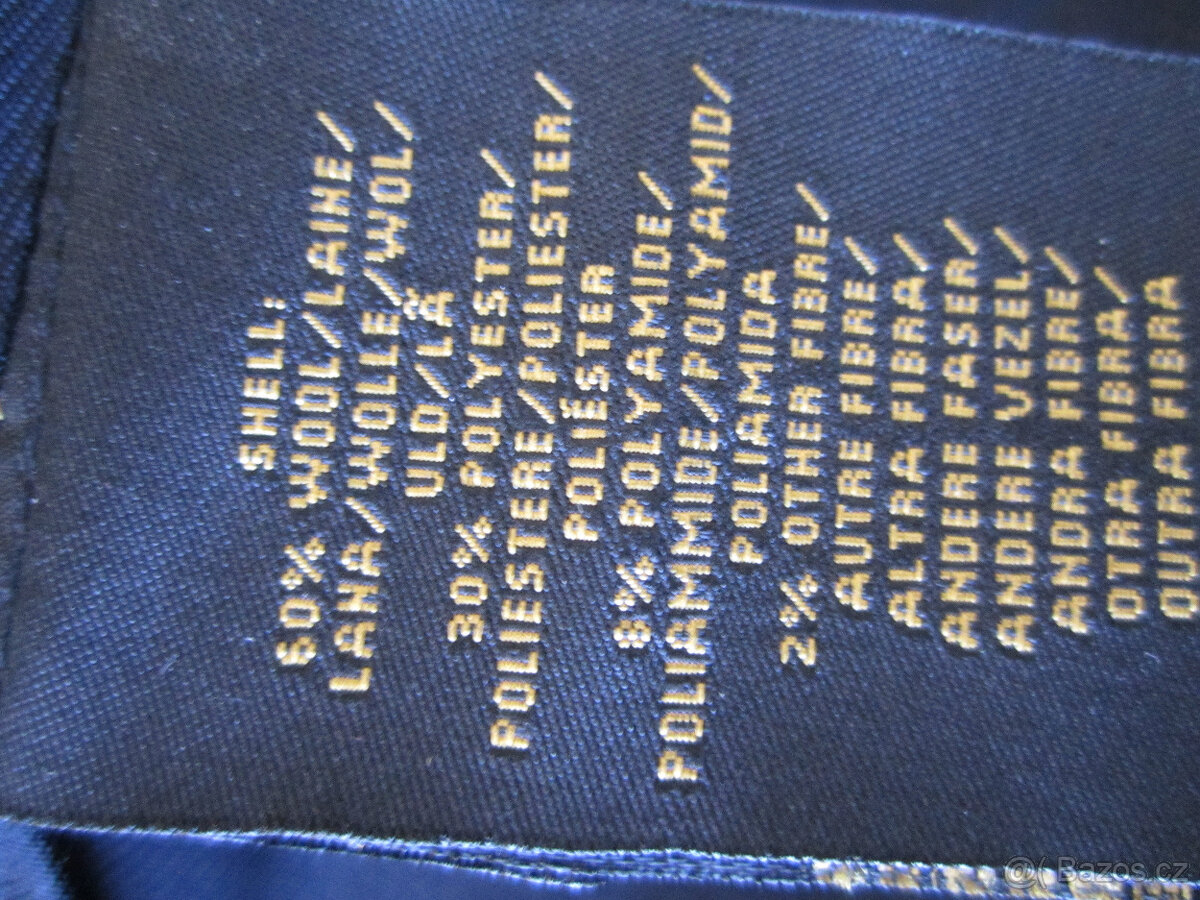 Zimní kabát Ralph Lauren, originál, S/M, 60% vlna - 12