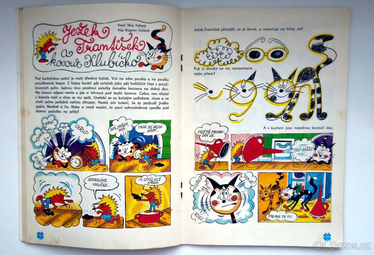 Čtyřlístek č. 28 - Boj o zlato - Original - NELUŠTĚNÝ - 12