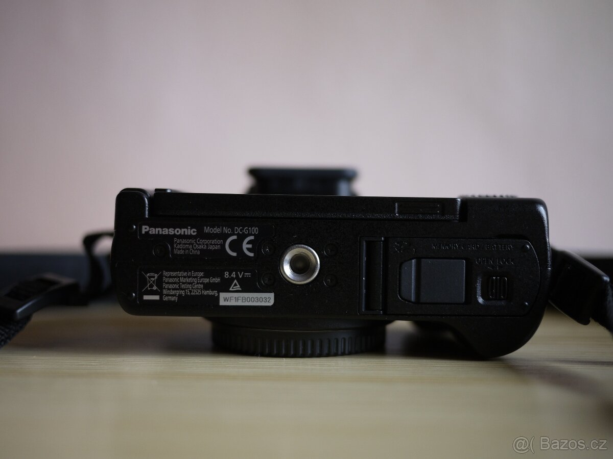 Fotoaparát Panasonic G100+stativ a brašna... - 12