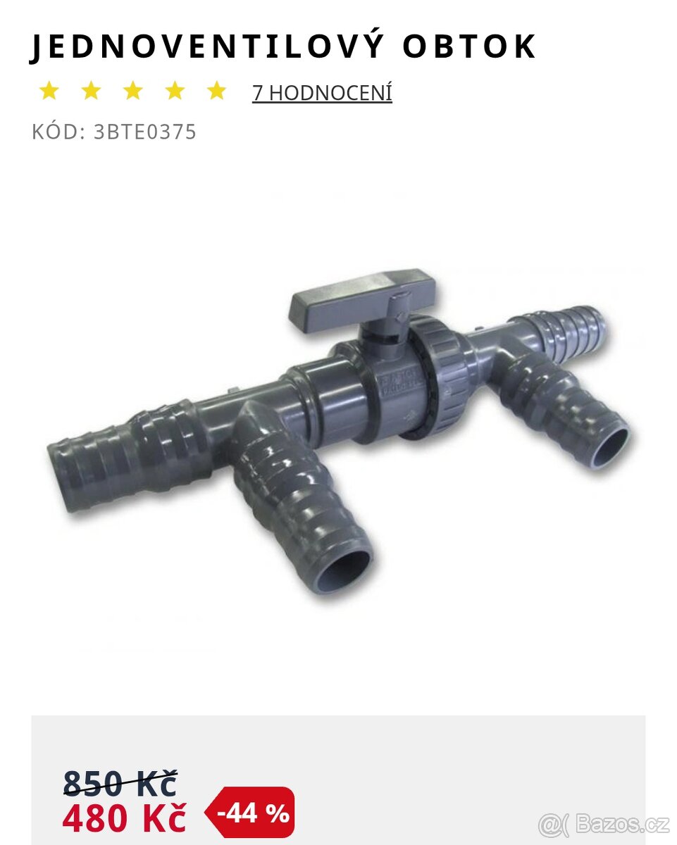 Bazén s filtrací a solárním ohřevem vody p.c. 11000 Kč - 12