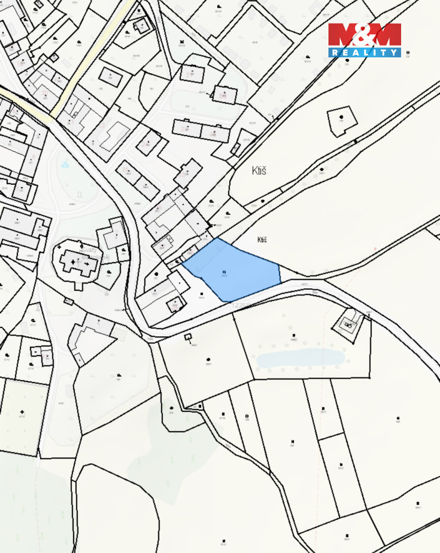 Prodej pozemku, 2270 m2, Ktiš - 12