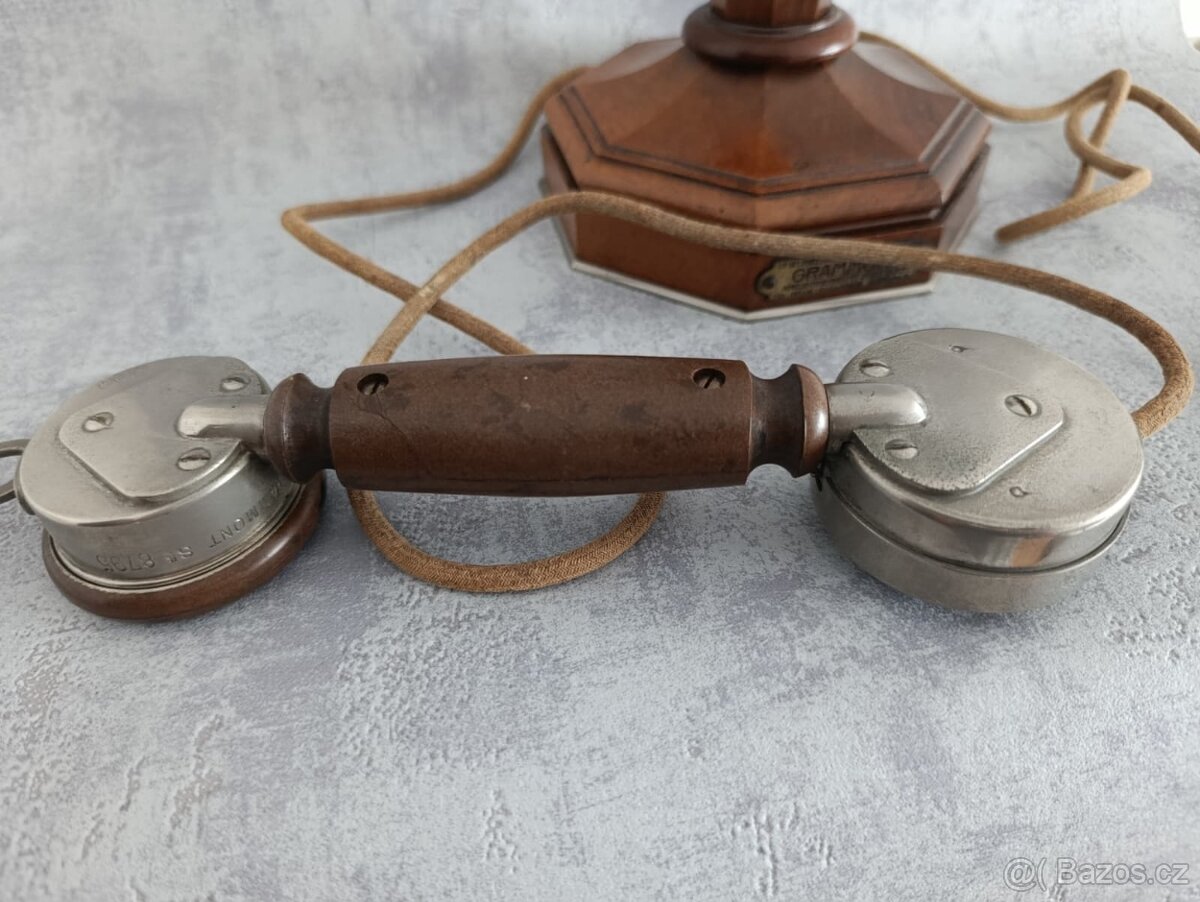 Nádherný originální francouzský telefon GRAMMONT top stav - 12