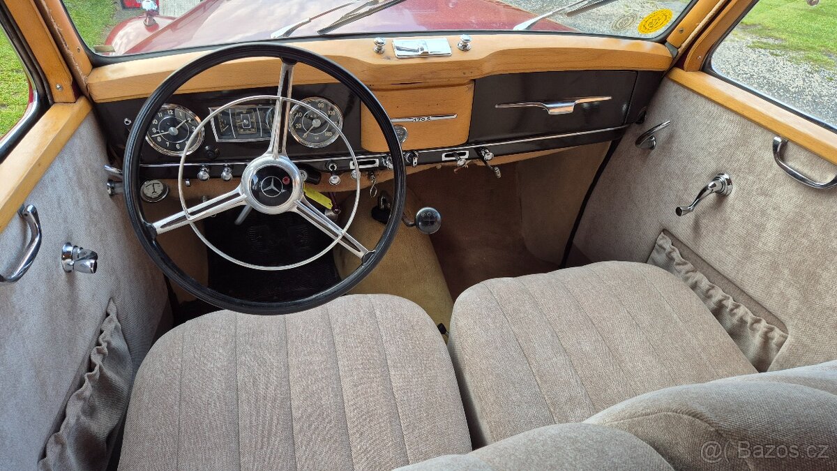 Mercedes 170 S 1950 podívej, jak je nové krásné - 12