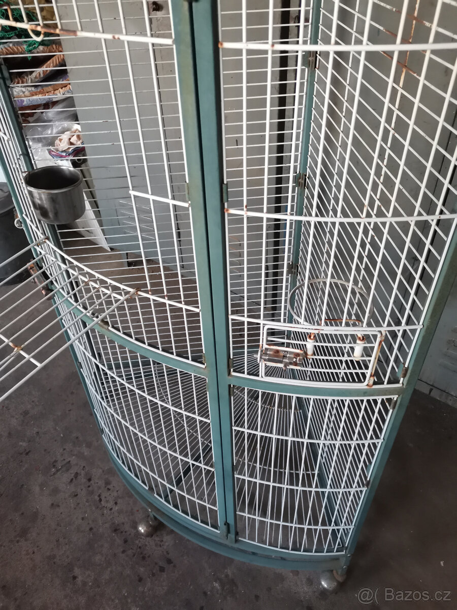 Klec - voliera rohova - 12