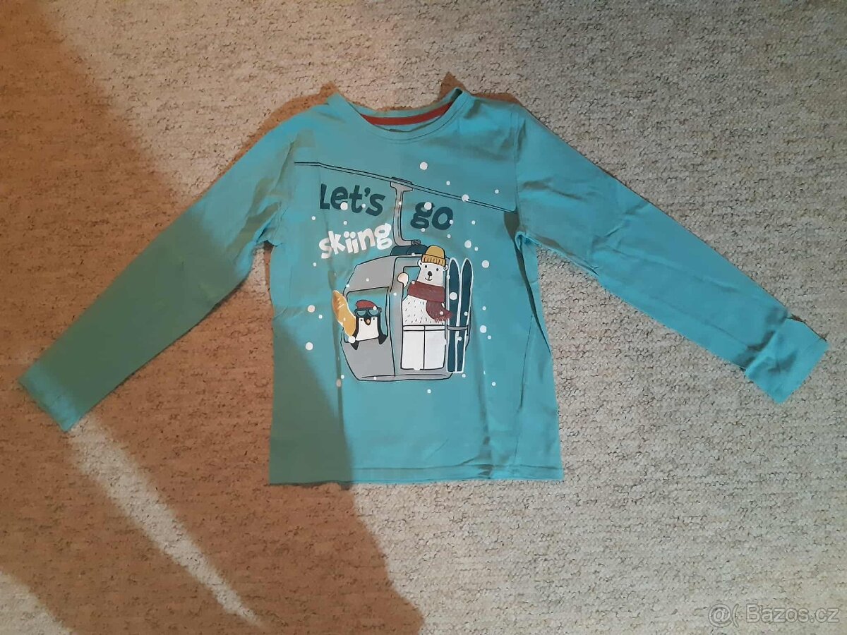CHLAPECKÉ TRIKA DLOUHÝ RUKÁV VEL.134 - 12