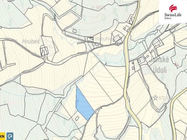 Prodej louky 2808 m2, Brloh - 12