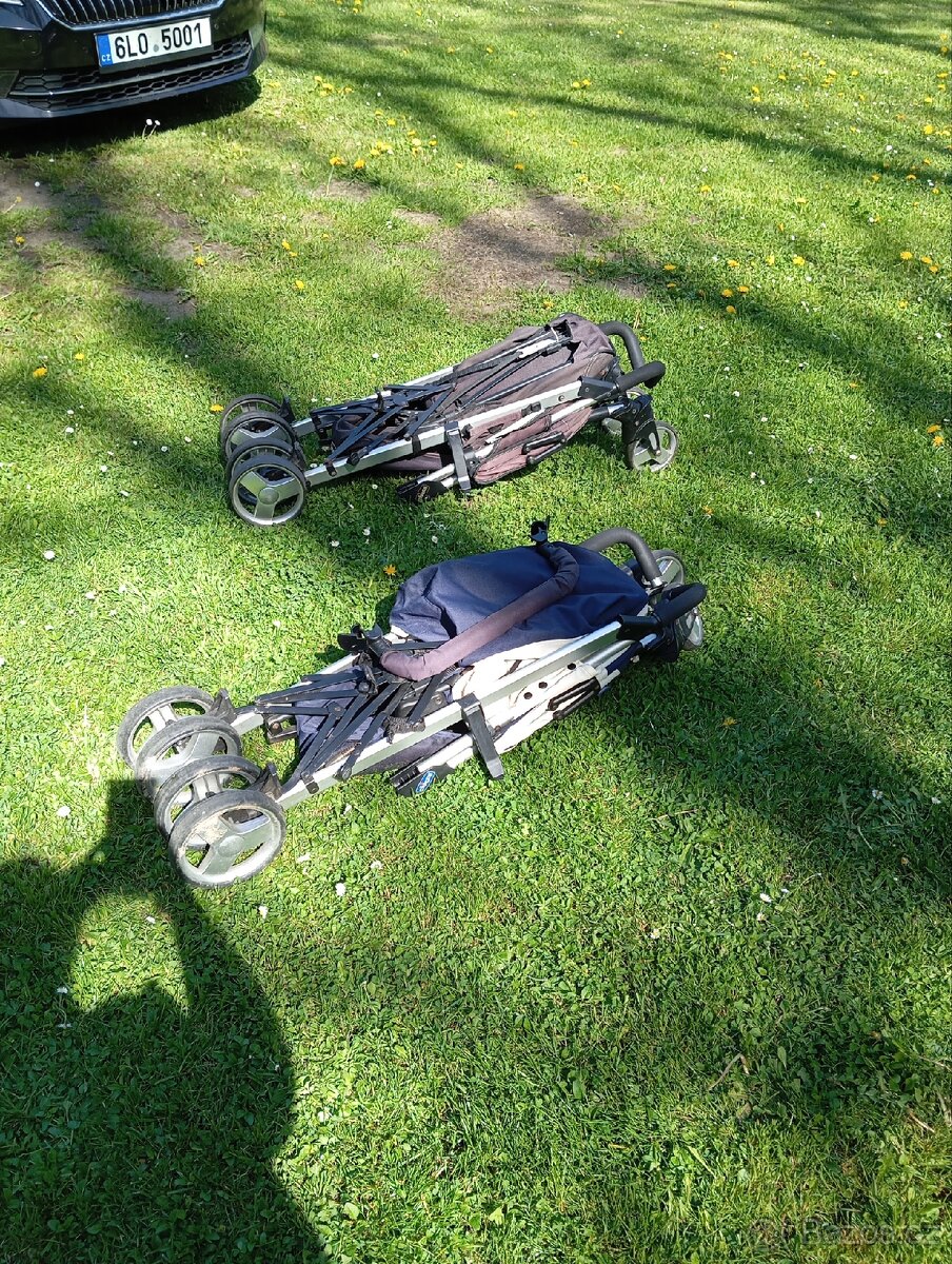 Golfový kočárek 2x - 12