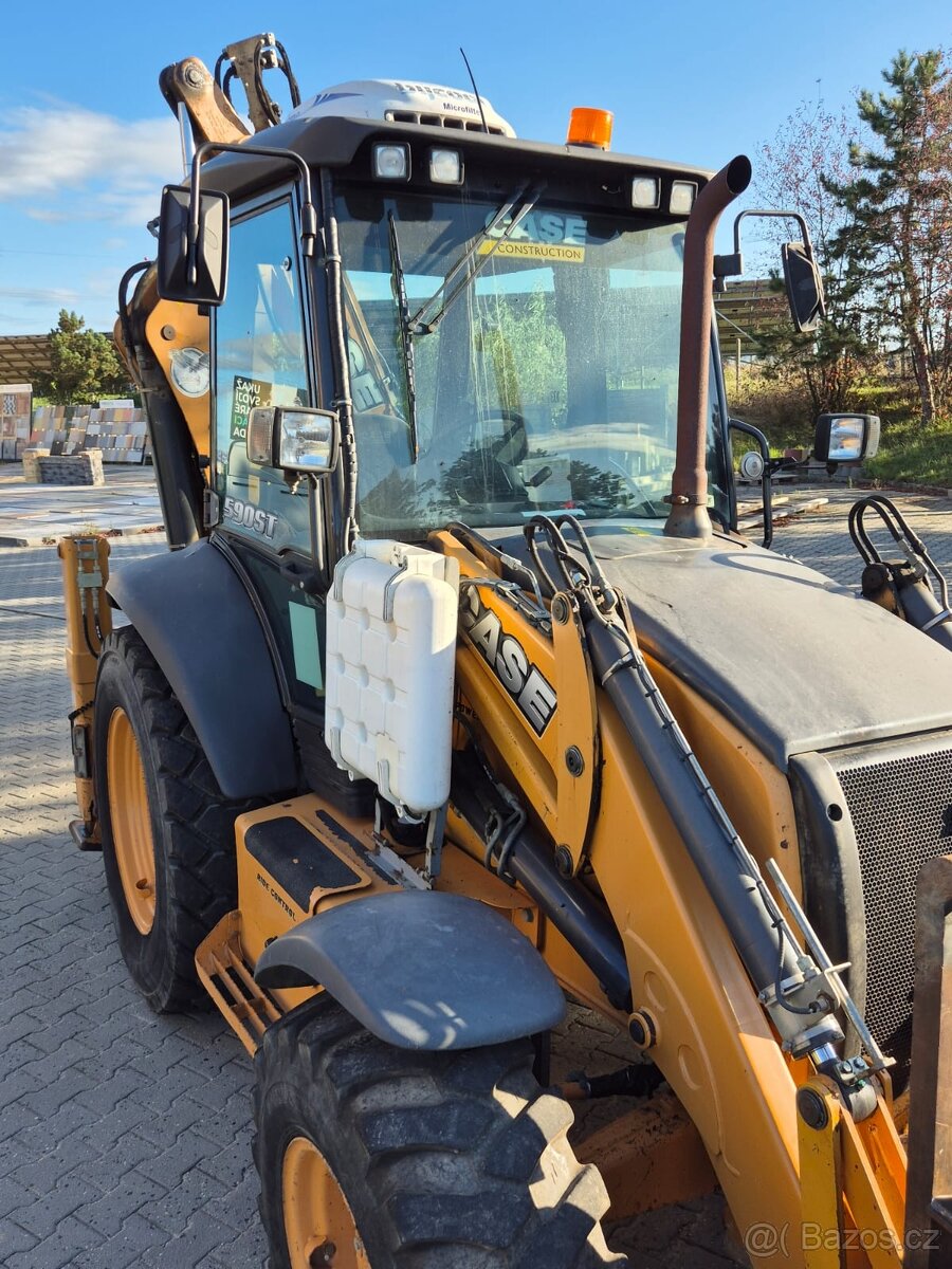 CASE 590 ST EXTENDAHOE 4X4 traktorbager - 12