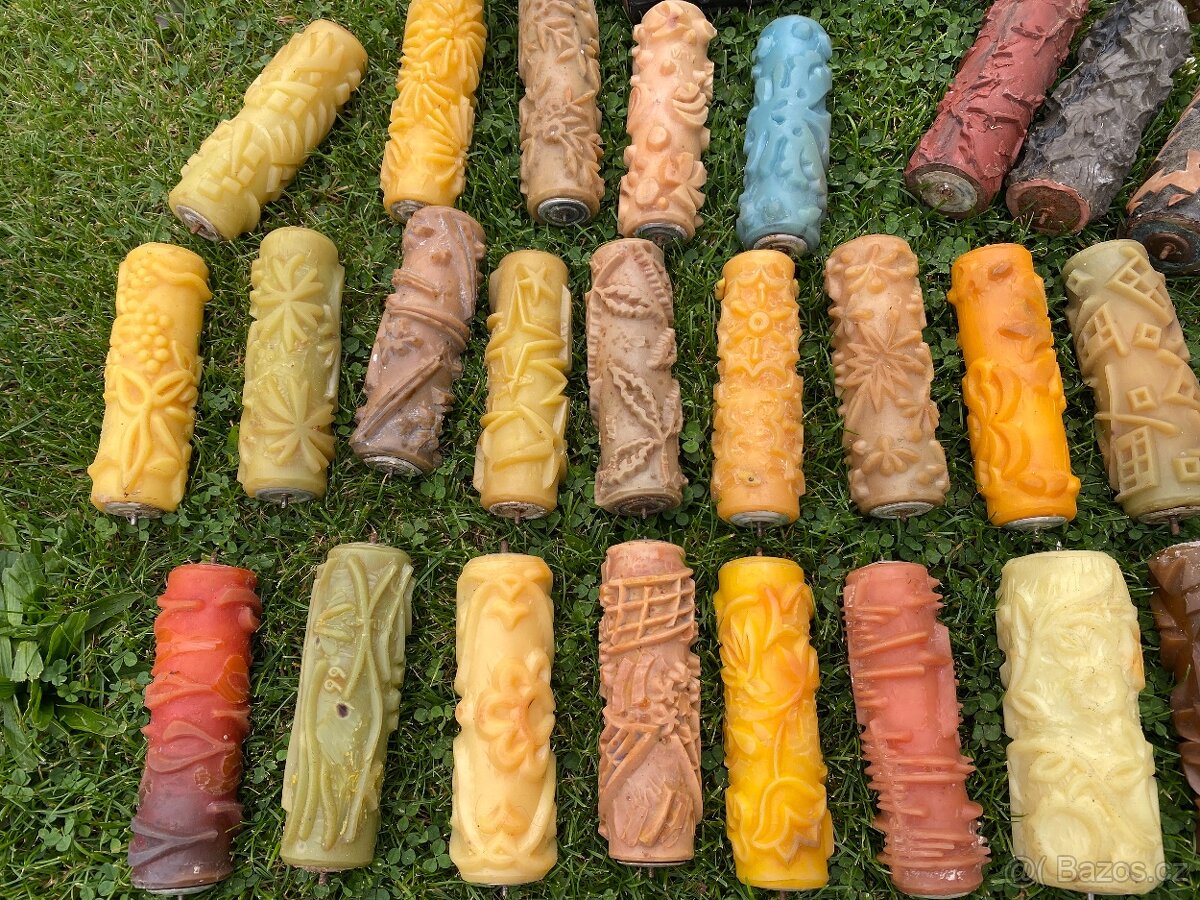 malířské válečky staré malířské válečky strojek retro malíř - 12