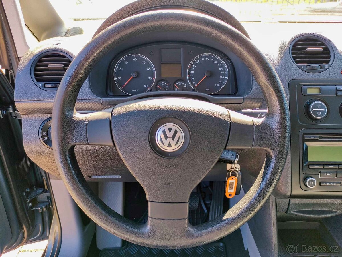 VOLKSWAGEN CADDY 1.6 MPI,LIFE,75 KW,AUT. KLIMA,VYHŘ.SEDAČKY - 12