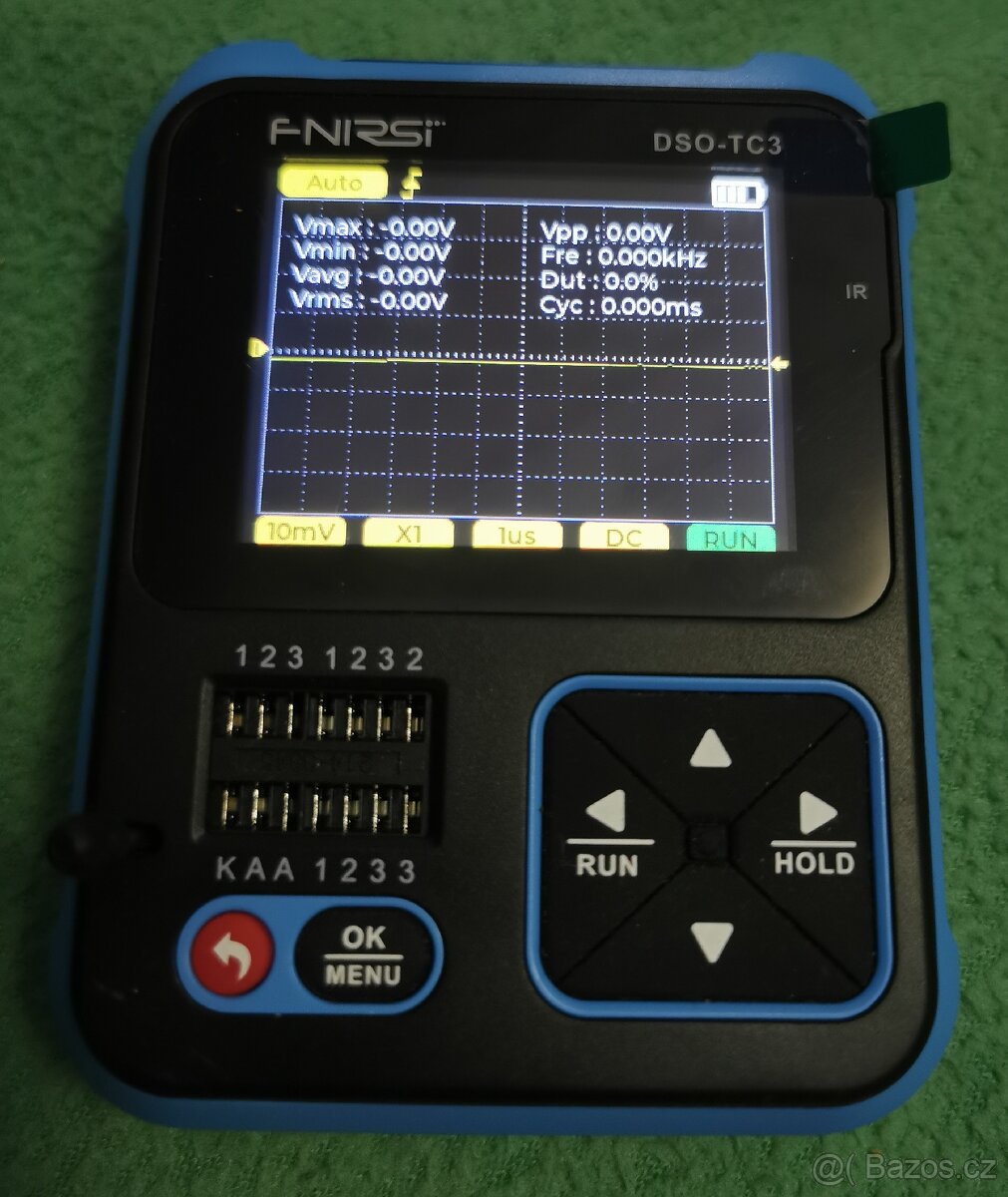 3-in-1 osciloskop, tester, generator - 12