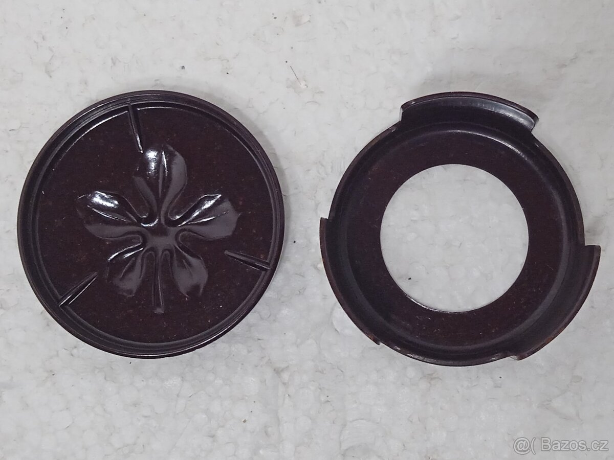 Sada 6 retro bakelitových podtácků ČSSR - 12