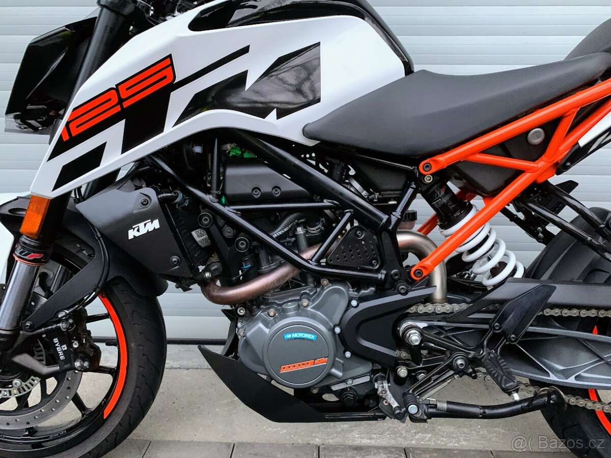 KTM 125 DUKE ABS, 11kW - 12