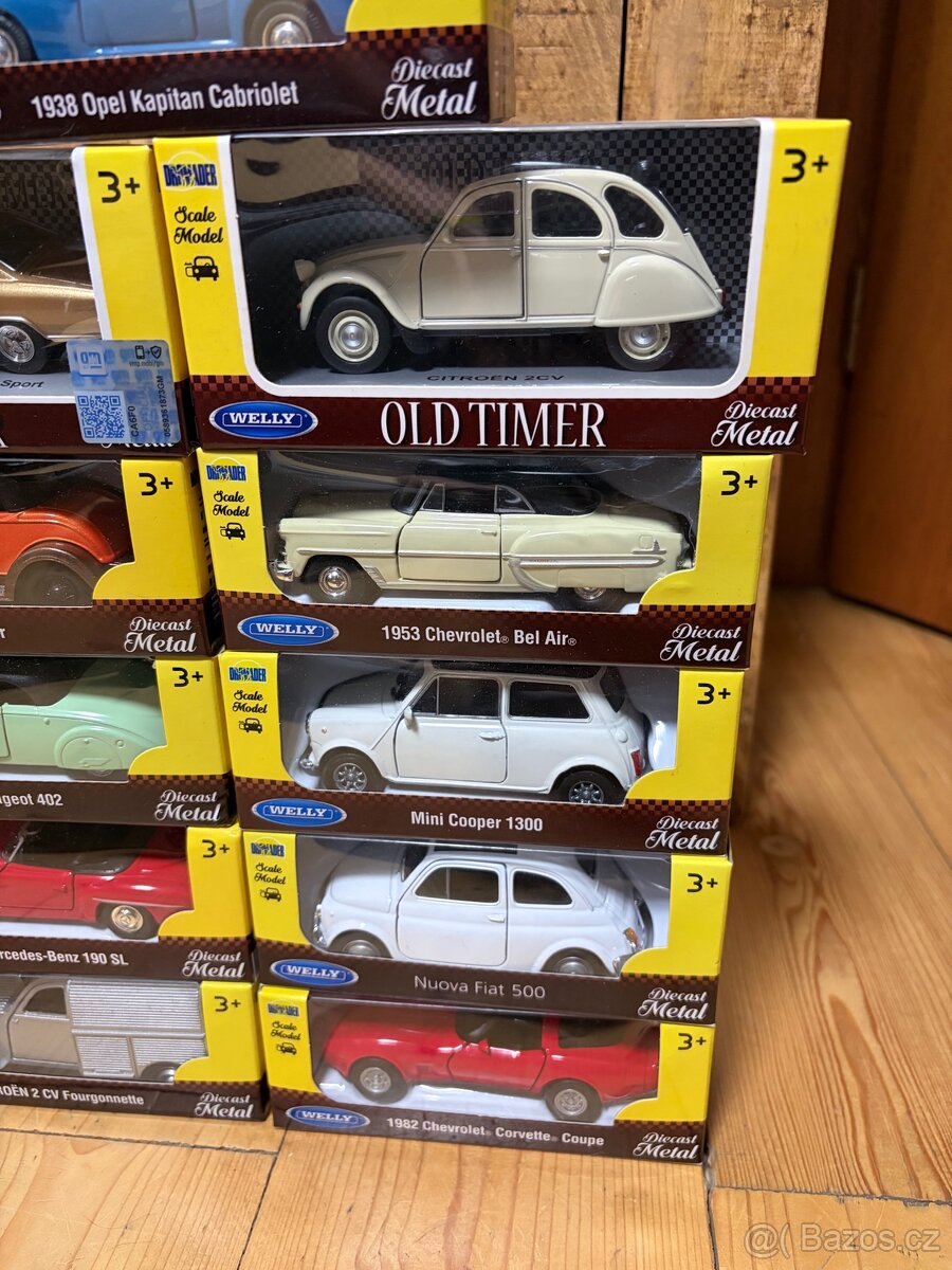 Modely aut welly 66 kusů - 12