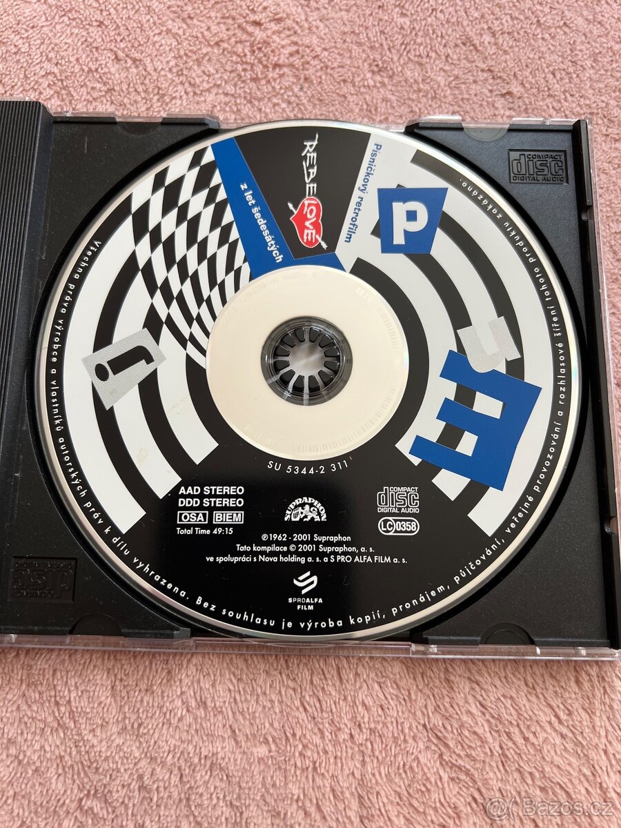 Rebelové - set - VHS, DVD, CD, MC - 12