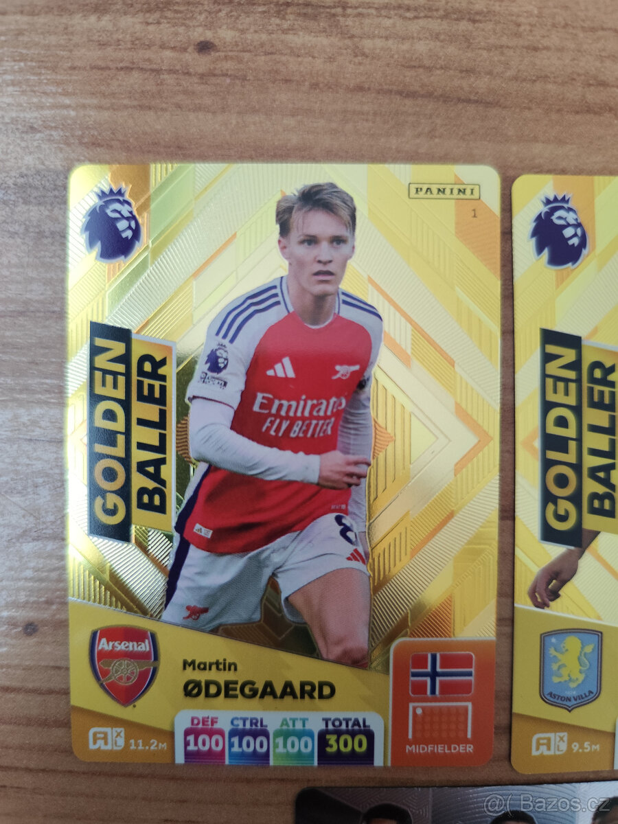 Fotbalové kartičky Premier league 2025 - Golden Baller - 12