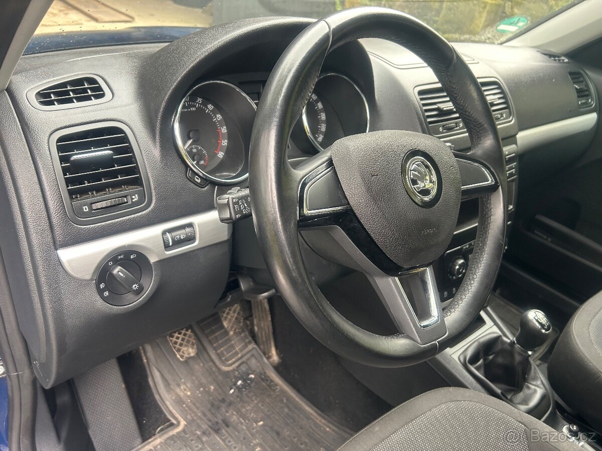 ŠKODA YETI 2.0TDI 110KW R.9/2017 105000KM TEMPOMAT KLIMA ESP - 12