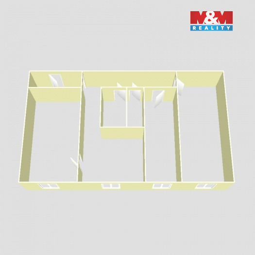 Prodej bytu 3+1, 67 m², České Budějovice, ul. V. Volfa - 12