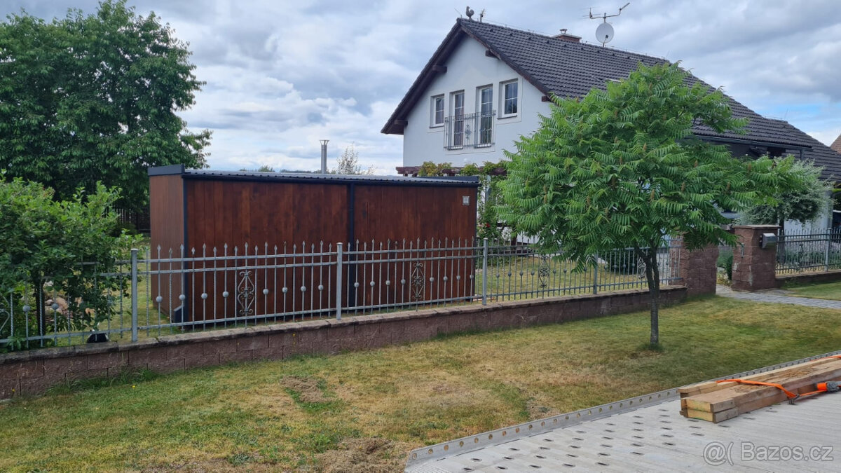 Finská venkovní sauna-Saunový domek s odpočívárnou - 12