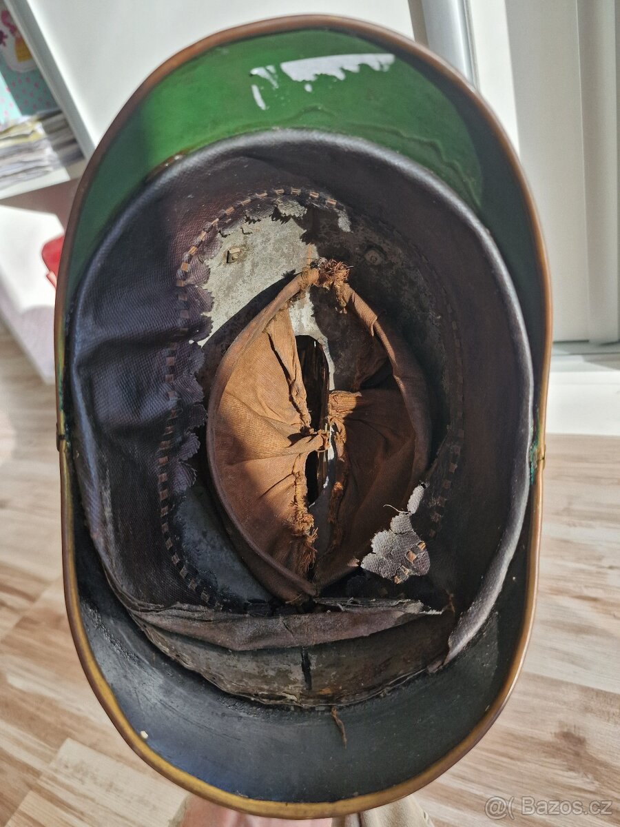 přilba, helma dragoun - důstojník - 12