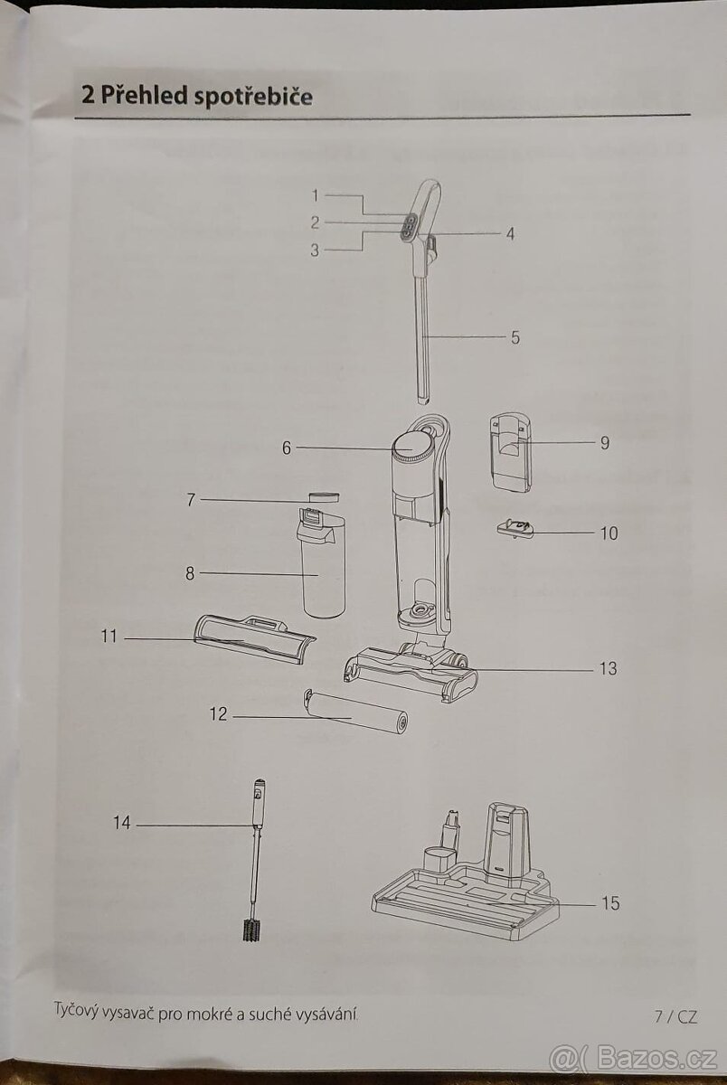 Vysavač Grundig 1800w na suché a mokré vysávání - 12