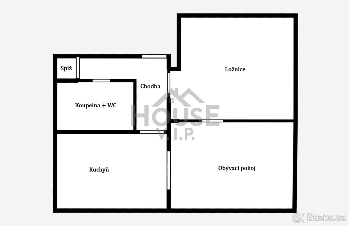 Prodej bytu 2+1 58 m², Praha - Klostermannova, Modřany. - 12