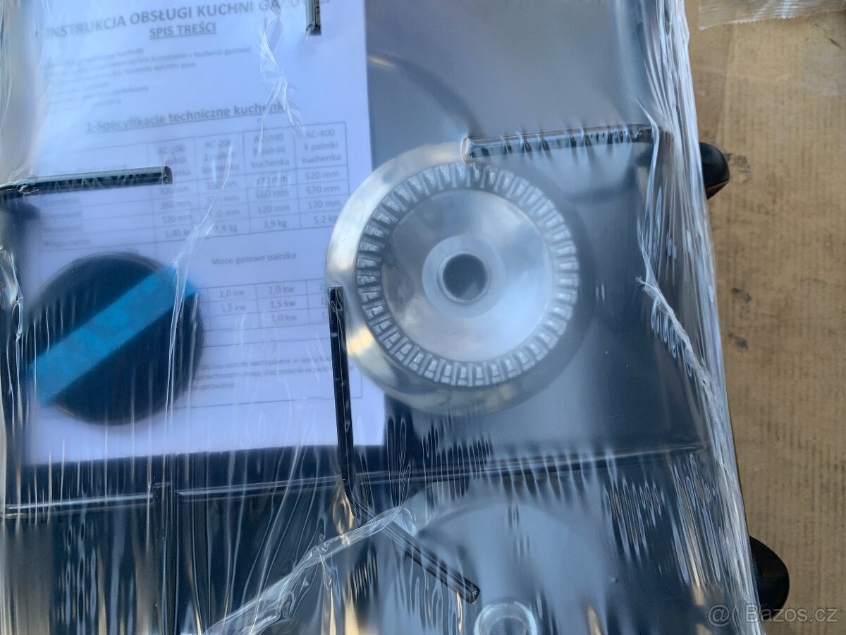 plynový vařič Kempingový STOLNÍ 3 plotynky mobilní - 12