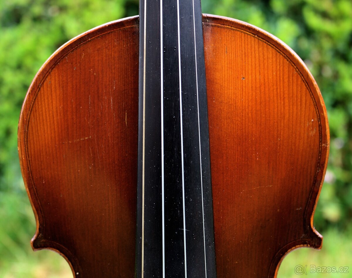 Staré Francouzské housle c.1850, Le Marquis de L'Air - 12
