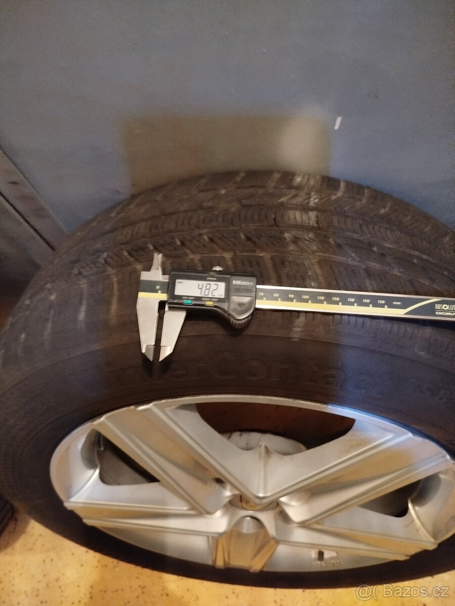 Zimni alu kola 225/55 97V R17 - 5/115. - 12