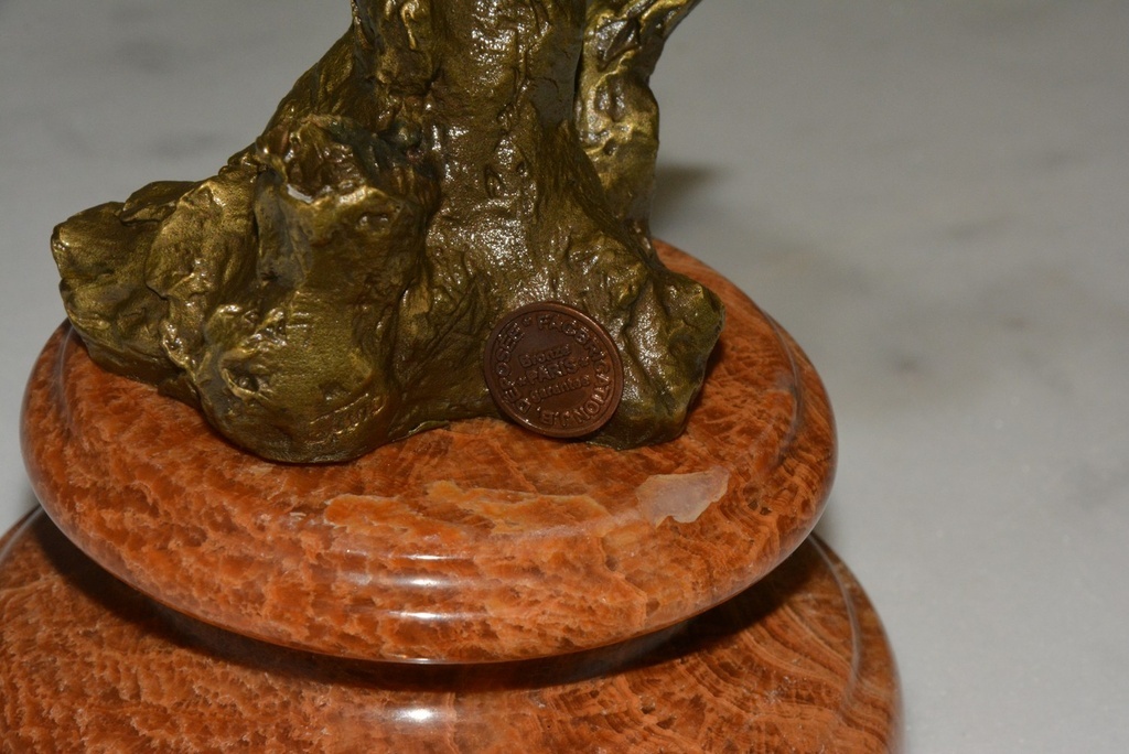 Bronzová socha orla - 12