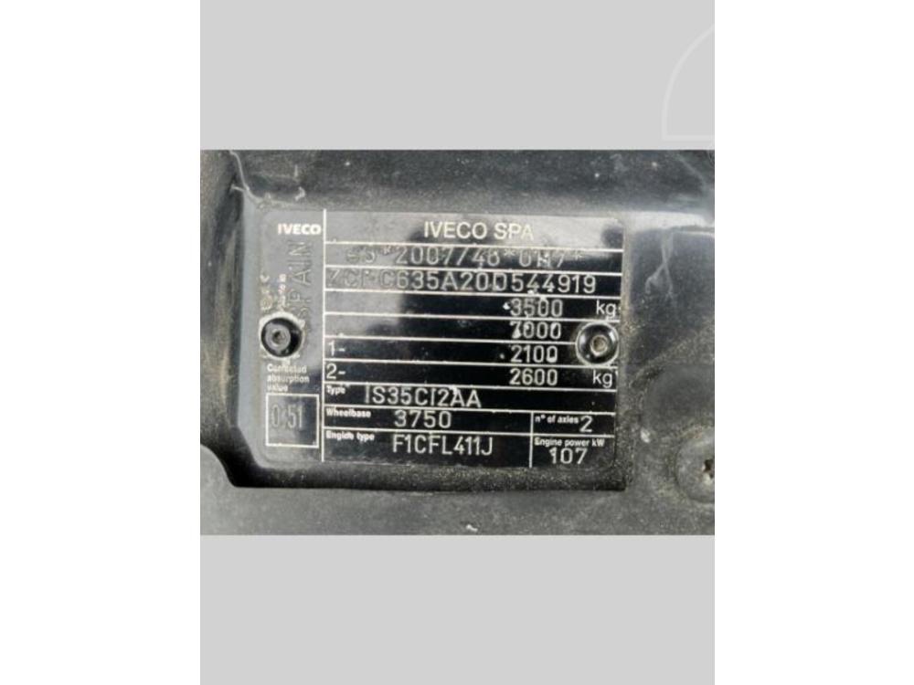 Iveco Daily 35C15 Hydr. ruka Fassi 1,6 - 12