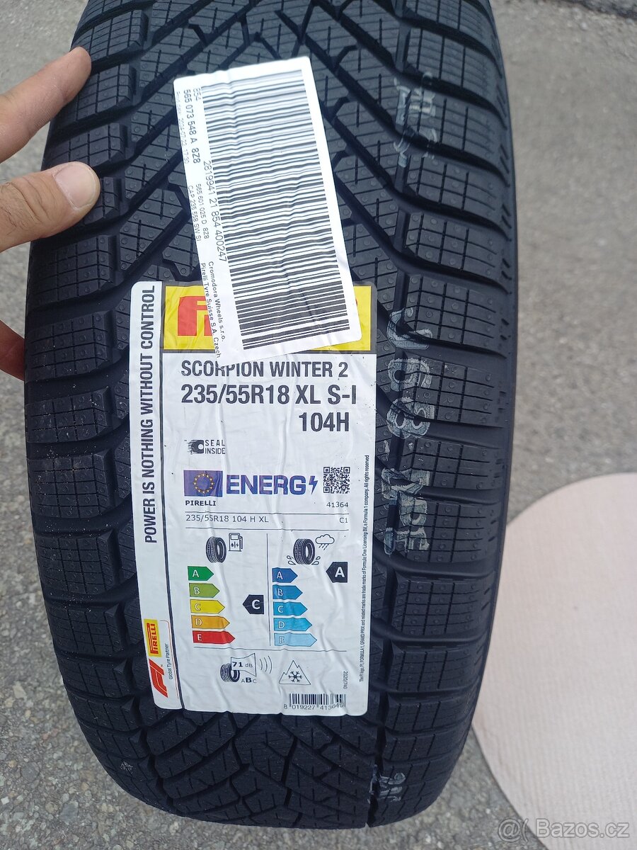 Š.Kodiaq, Kodiaq 2/VW Tiguan -NOVÁ zimní Alu sada-235/55R18. - 12